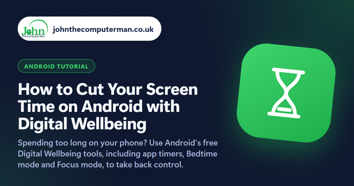 How to Cut Your Screen Time on Android with Digital Wellbeing