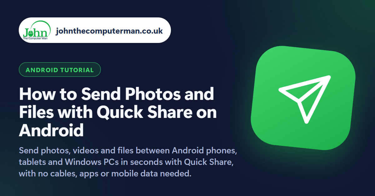 How to Send Photos and Files with Quick Share on Android